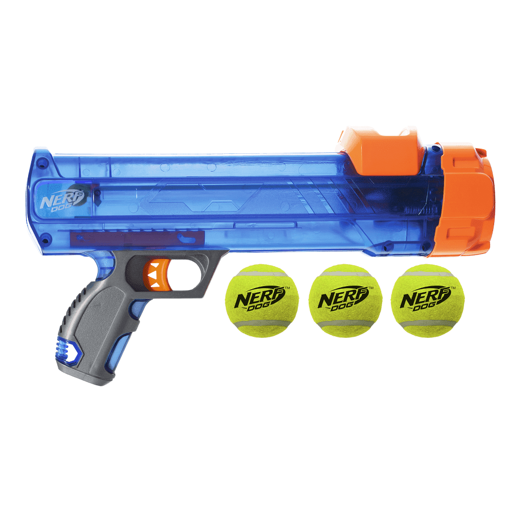 Nerf dog ball blaster hot sale