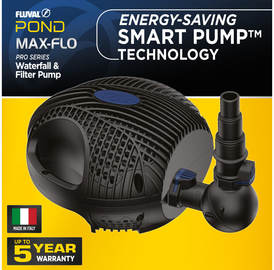 Fluval Max-Flo 16500 Submersible Pond Filter & Waterfall Pump product view