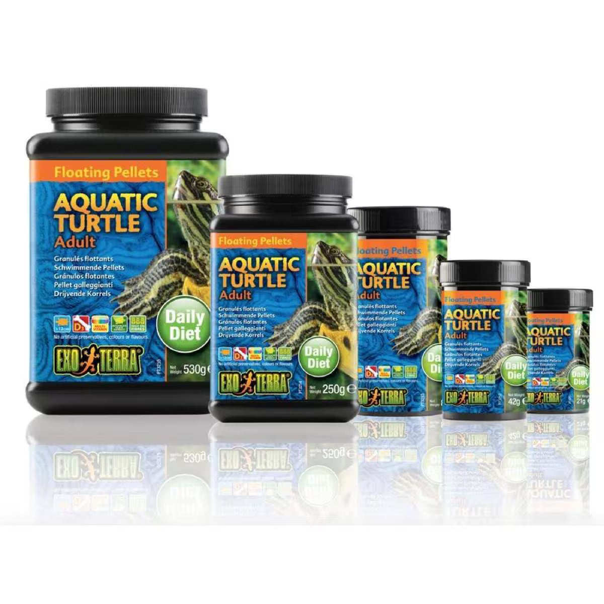 Exo Terra Aquatic Turtle Food Adult 530g