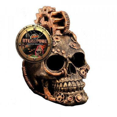 Zoo Med Steampunk Ornament Skull