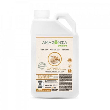 Amazonia Dog Shampoo Oatmeal Dry & Ichy Skin 3.6ltr Bulk