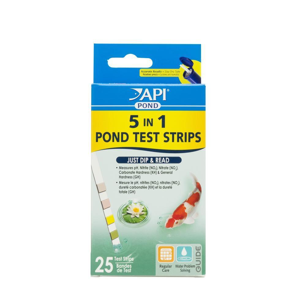 API 5 in 1 Pond Test Strips (25)