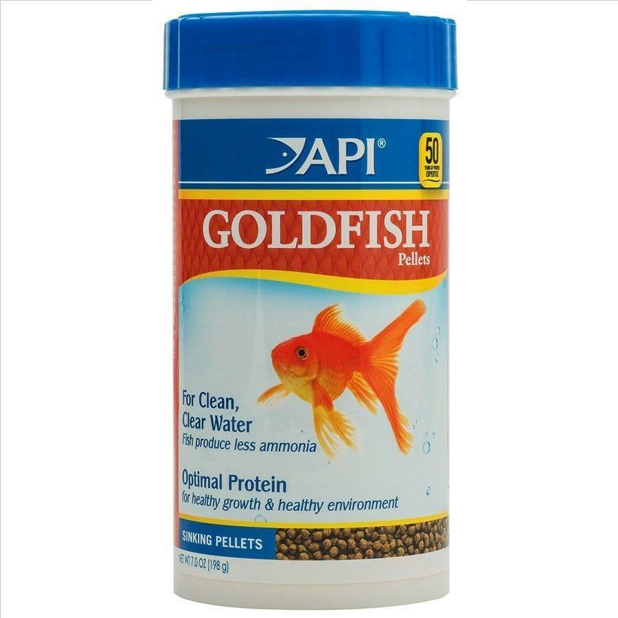 API Goldfish Sinking Pellets Food 198g