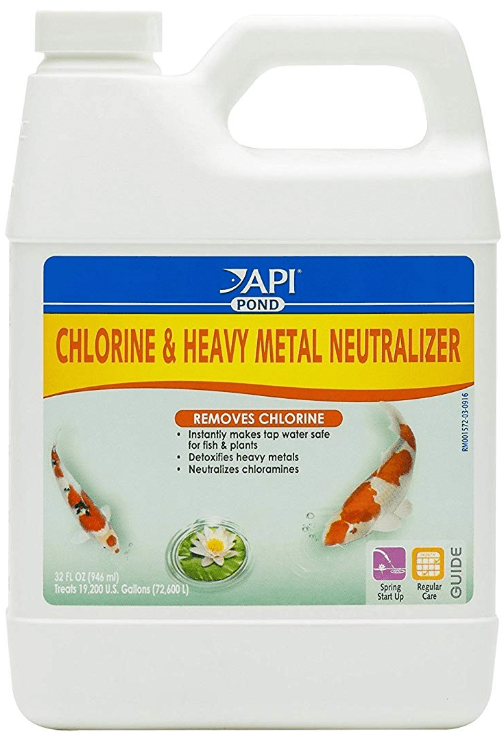 API Pond Care Chlorine & Heavy Metal Detoxifier 946ml