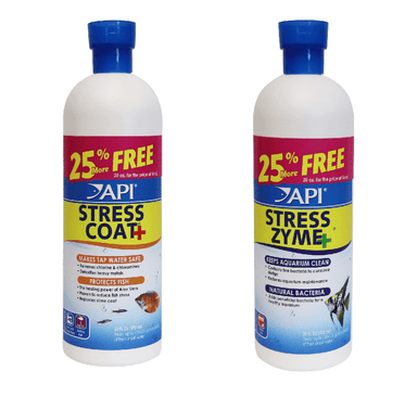 API Stress Coat 592ml + API Stress Zyme 592ml