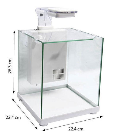 Aqua One Betta Fighter Fish Sanctuary White