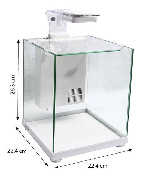 Aqua One Betta Fighter Fish Sanctuary White