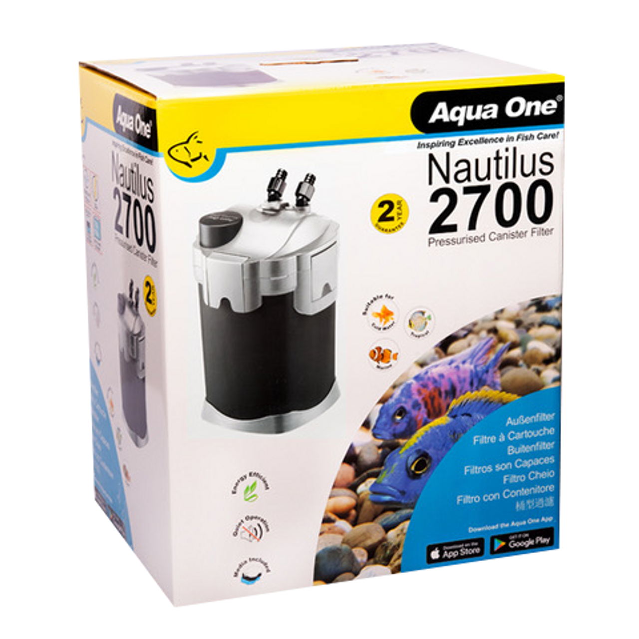 Aqua One Nautilus 2700 External Canister Filter