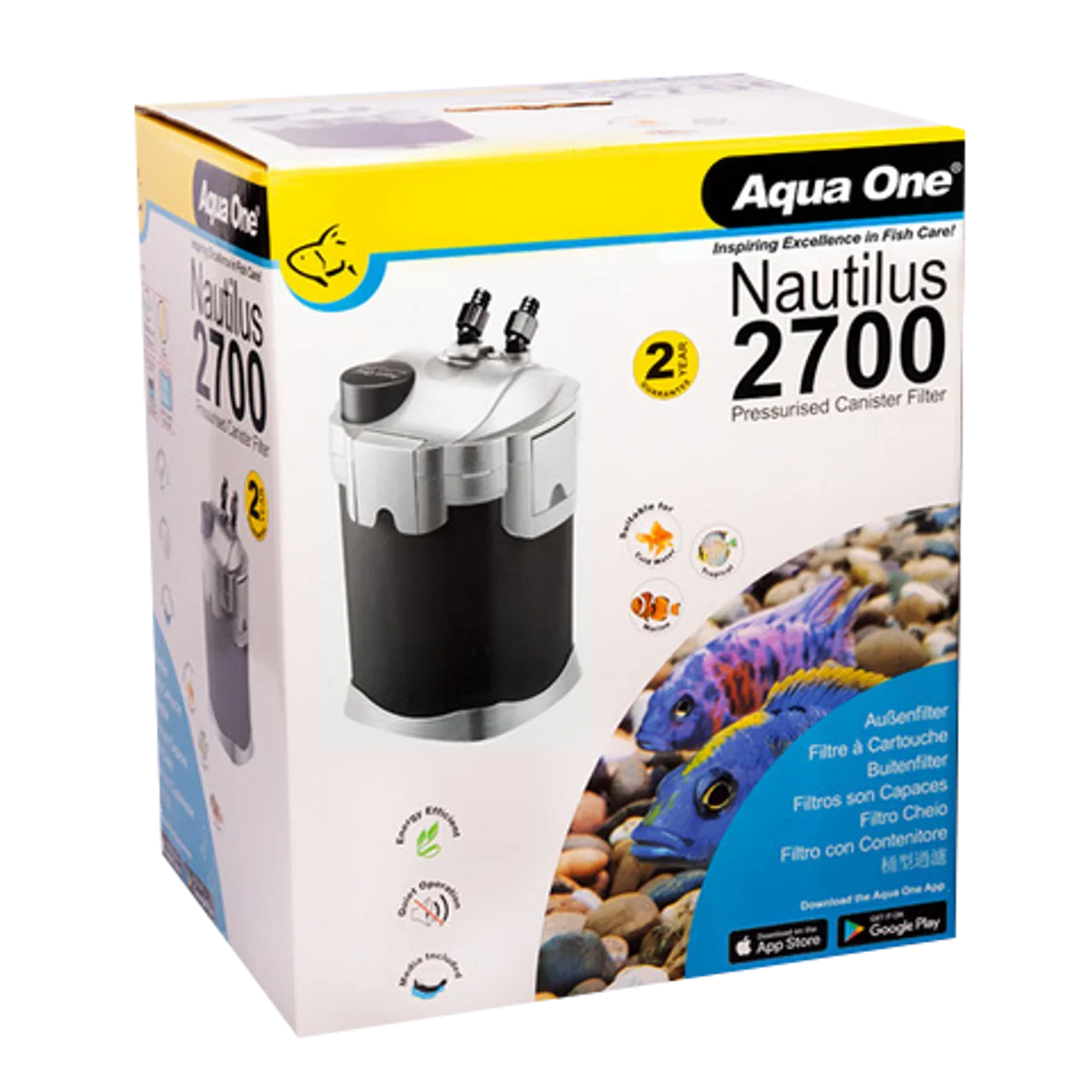 Aqua One Nautilus 2700 External Canister Filter