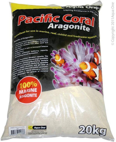 Aqua One Pacific Coral Sand Aragonite 20kg