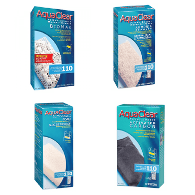 AquaClear 110 Filter Replacement Cartridge Set