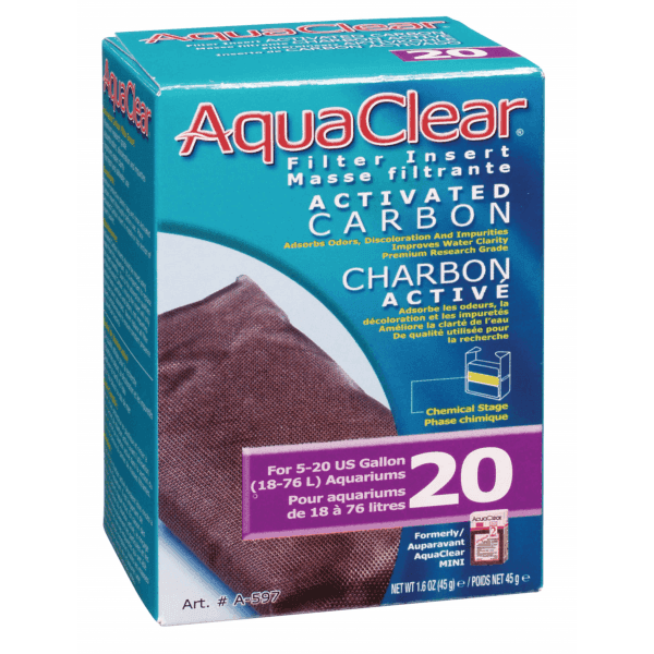 AquaClear 20 Filter Replacement Cartridge Set