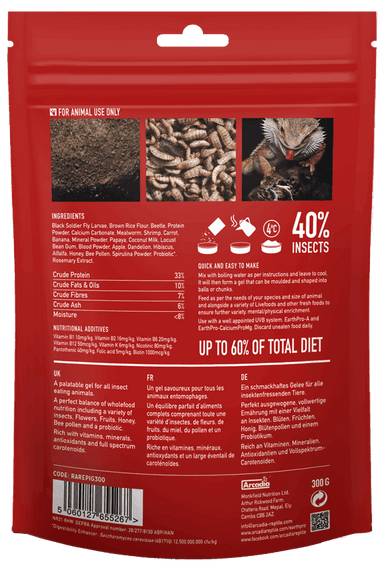 Arcadia Earth Pro Insecti Gold 300g