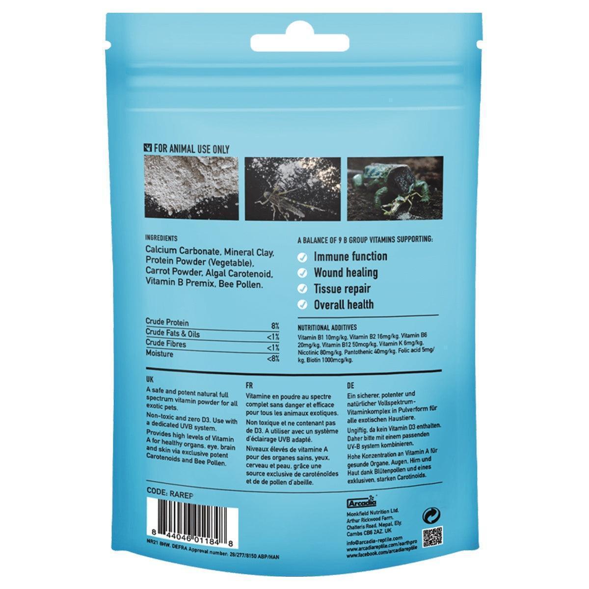 Arcadia Earth Pro Multi Vitamin A Powder