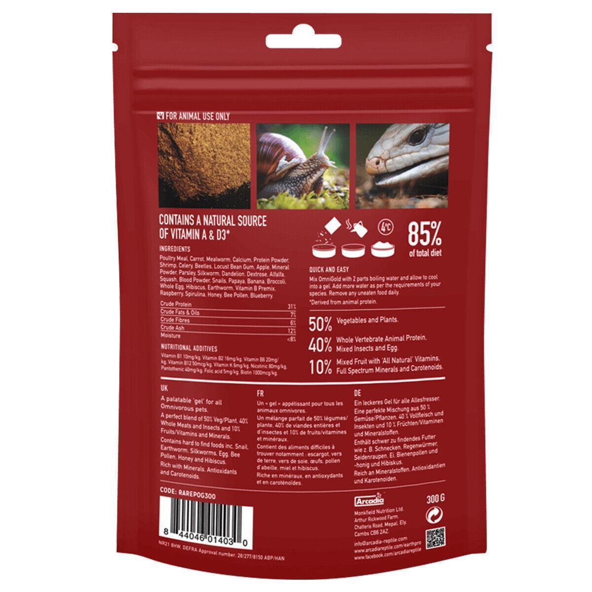 Arcadia Earth Pro Omni Gold 300g