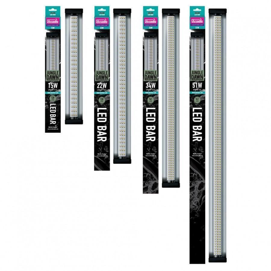 Arcadia Jungle Dawn LED Plant Light Bar