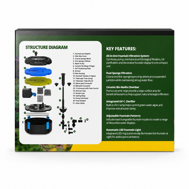 BioScape All in One Submersible Pond Filter with UV 2000LPH