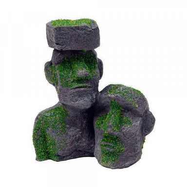 Bioscape Moss Easter Island Aquarium Ornament