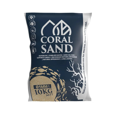 Bioscape Natural Coral Sand 10kg 1mm Marine Aquarium Substrate