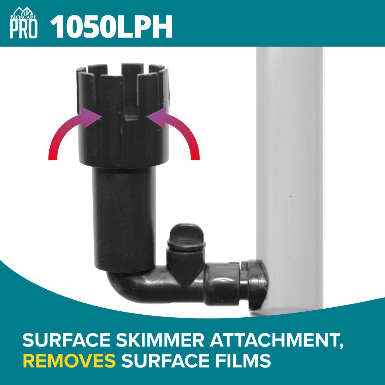 Bioscape PRO Easy Clean Canister Filter with Inbuilt Heater 1050 L/PH