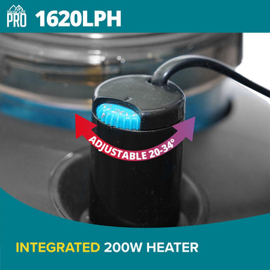 Bioscape PRO Easy Clean Canister Filter with Inbuilt Heater 1620 L/PH