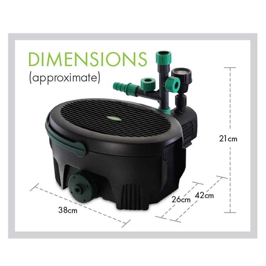 Blagdon Pond Pump Filter All In One 9000 Litres UVC + LED Light