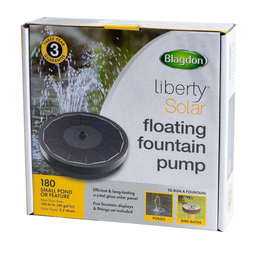 Blagdon Liberty Solar 180 Floating Fountain Pump