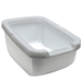 Catit Deep Base Cat Pan with Littershield Rim Grey 57 x 30 x 39cm