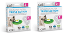 Catit Flower Fountain 2.0 Triple Action Carbon Filter (4 Pack)