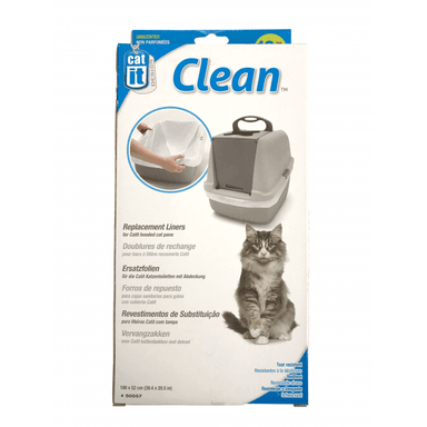 Catit Hooded Cat Litter Pan Replacement Bags Liners 10pk