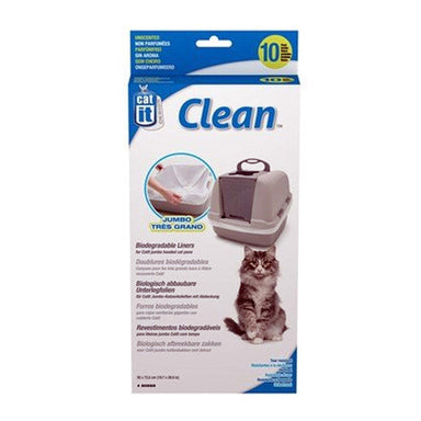 Catit Jumbo Hooded Cat Pan Biodegradable Liners (10 Pack)