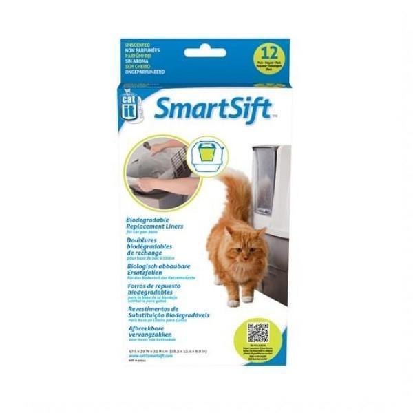 Catit Smartsift Replacement Bags Base Bin (12)