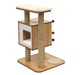 Catit Vesper Base Walnut Raised Cat Home with Platform