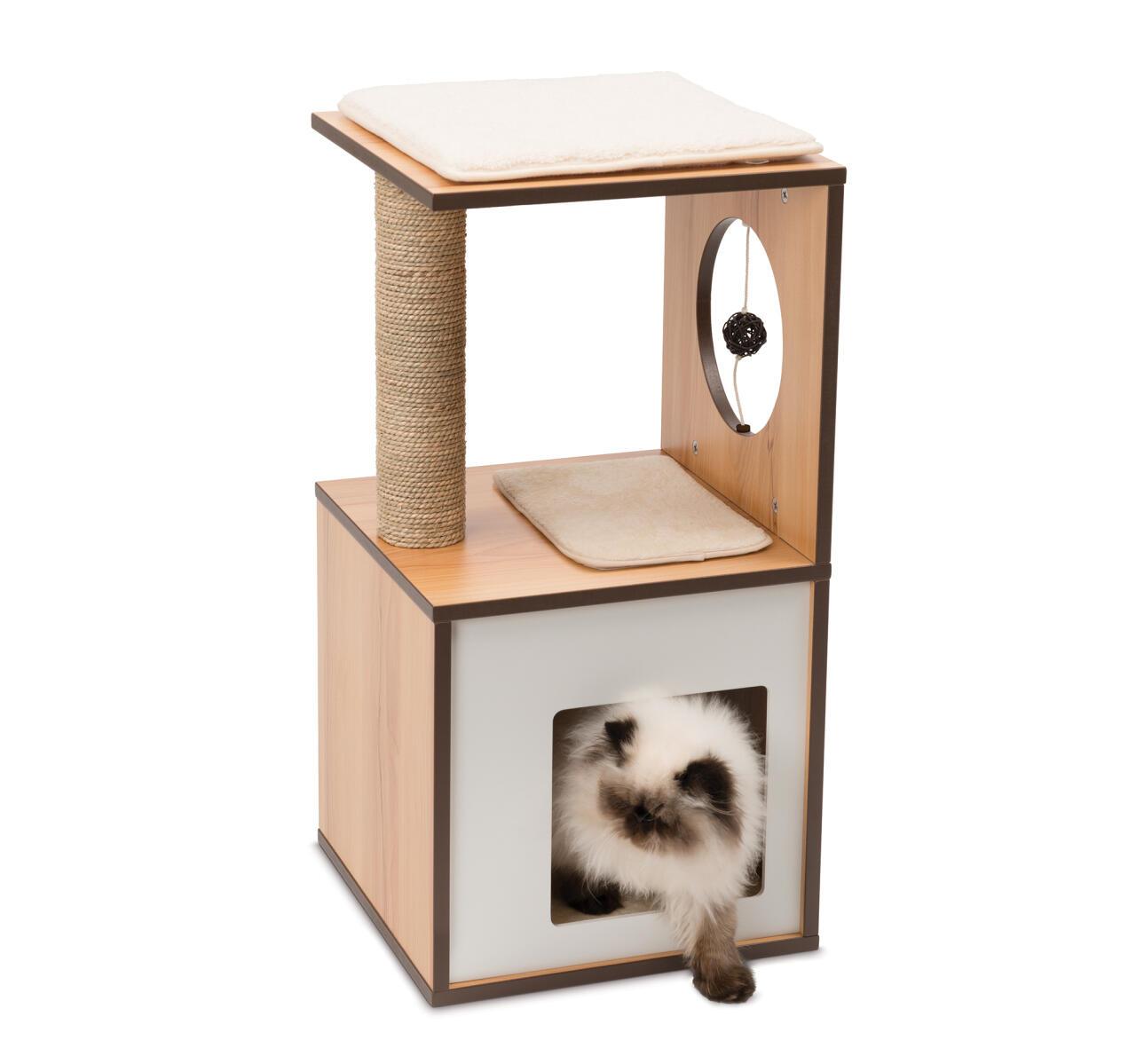 Catit Vesper Box Cat Home with Platform