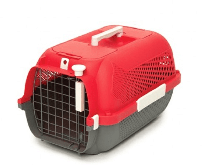 Catit Voyageur Cat Carrier Grey-Red Small