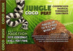 Coco Jungle Peat Reptile Frog Lizard Snake Terrarium Substrate x3 Pack