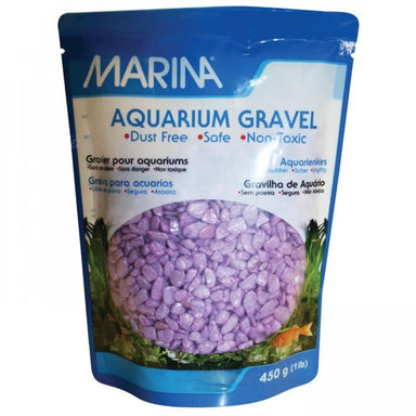 Coloured Aquarium Gravel Purple 2kg