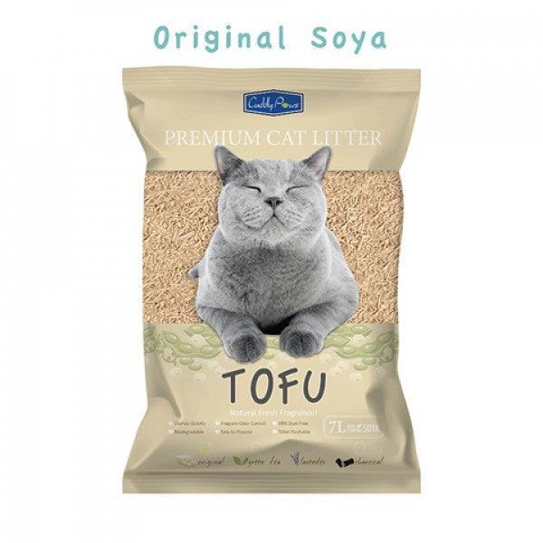Cuddly Paws Tofu Cat Litter 7ltr