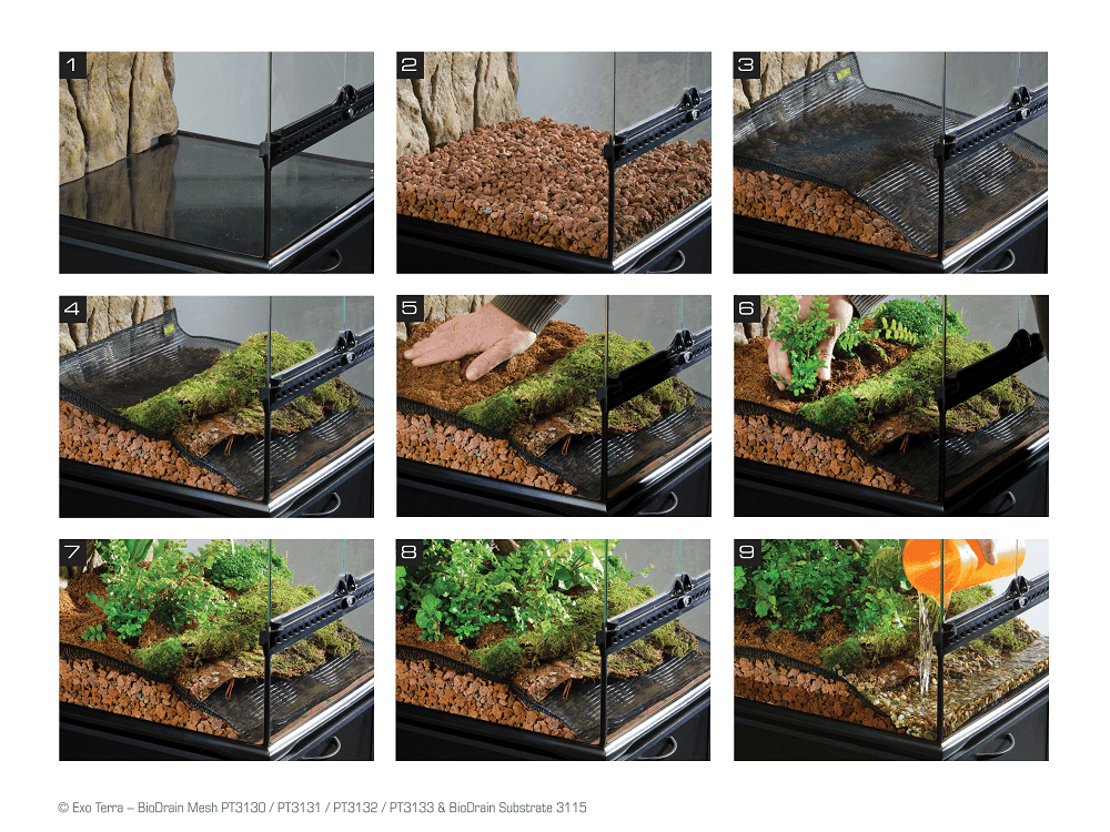 Exo Terra Bio Drain Terrarium Substrate 2kg