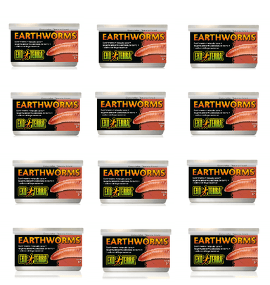 Exo Terra Canned Earthworms Bulk (12)