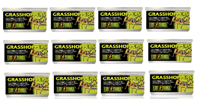 Exo Terra Canned Grasshoppers Bulk (12)