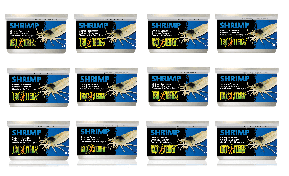 Exo Terra Canned Shrimp Bulk (12)