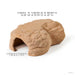 Exo Terra Small ceramic reptile cave hide for reptiles and amphibians