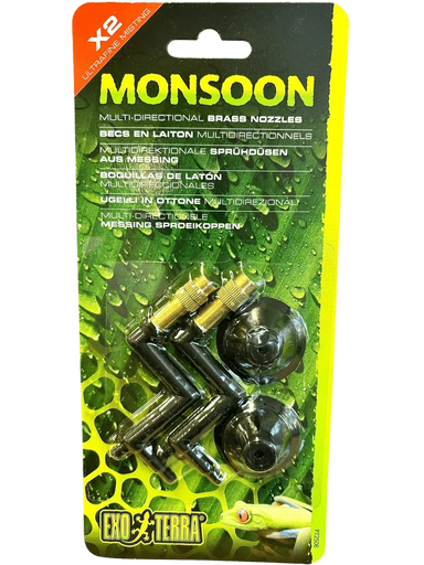Exo Terra Monsoon Mister Brass Nozzles x2