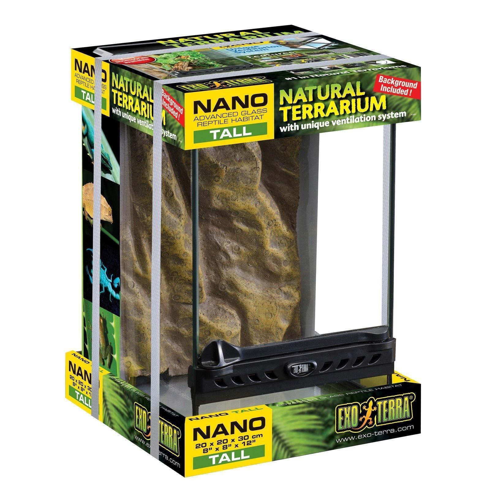 Exo Terra Nano Tall Reptile Terrarium