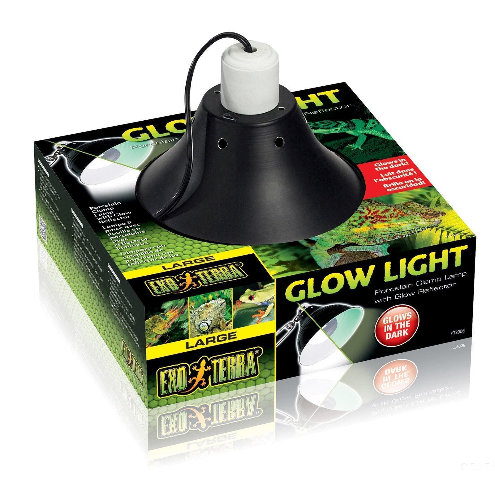 Exo Terra Porcelain Clamp Lamp Reflector Large 25cm