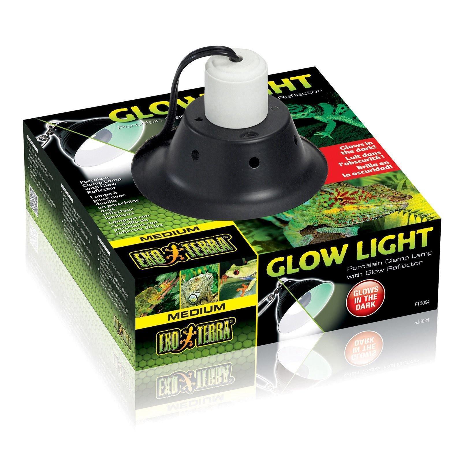 Exo Terra Porcelain Clamp Lamp Reflector Medium 21cm
