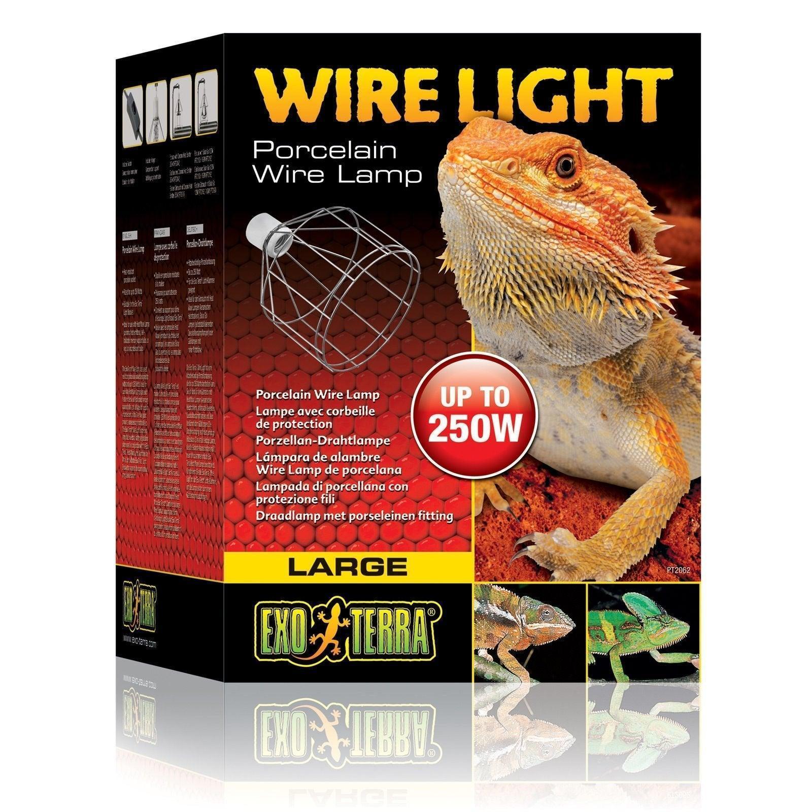 Exo Terra Porcelain Wire Light Holder Socket Large