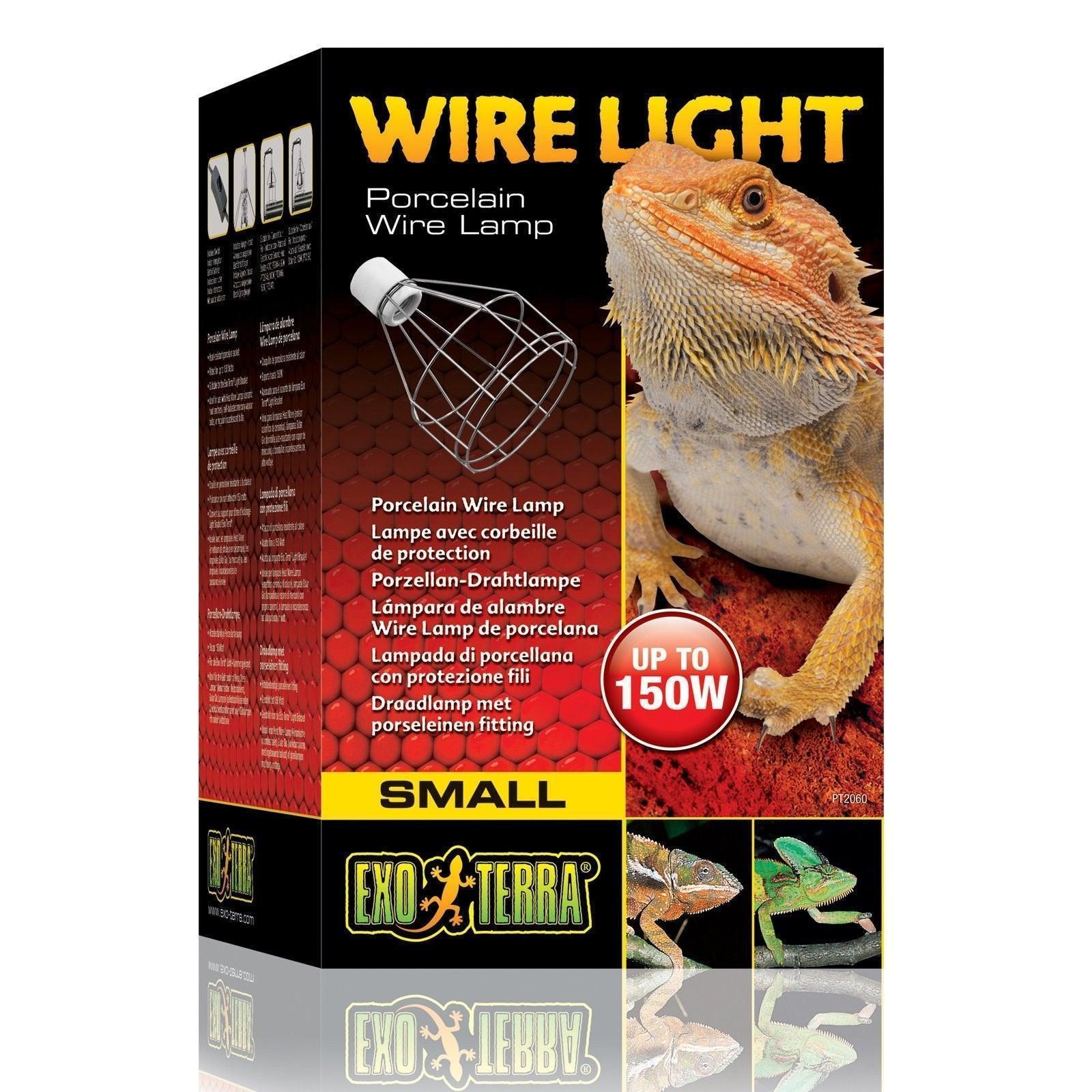 Exo Terra Porcelain Wire Light Holder Socket Small