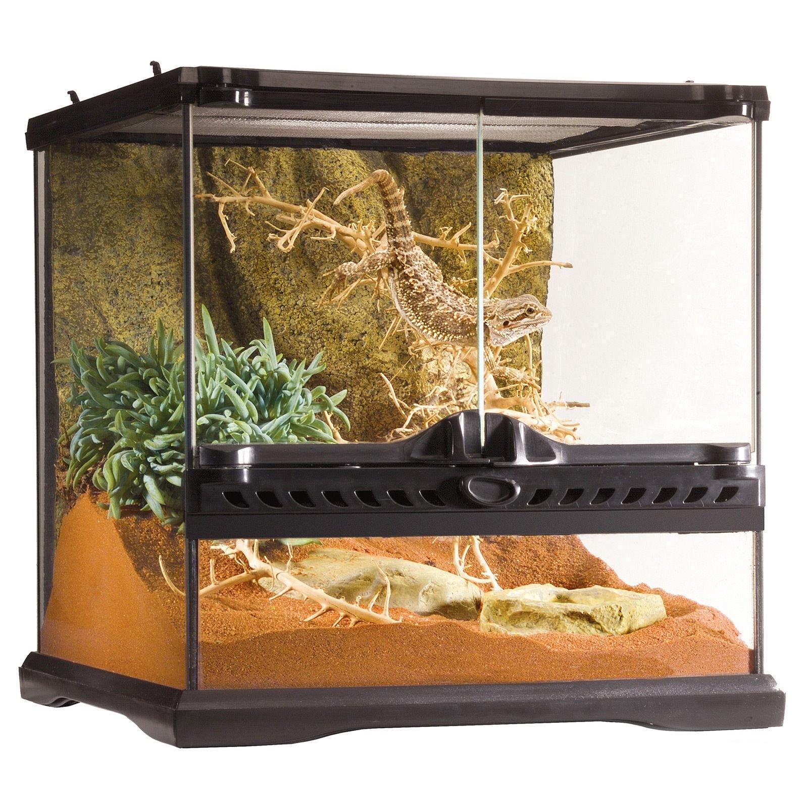 Exo Terra Reptile Terrarium 12"x12"x12" (30cm x 30cm x 30cm)